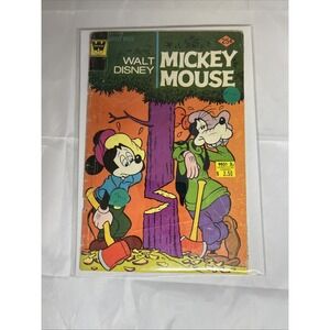 Vintage Walt Disney Mickey Mouse Comic Book Whitman No 154 1974 Bronze Age Goofy